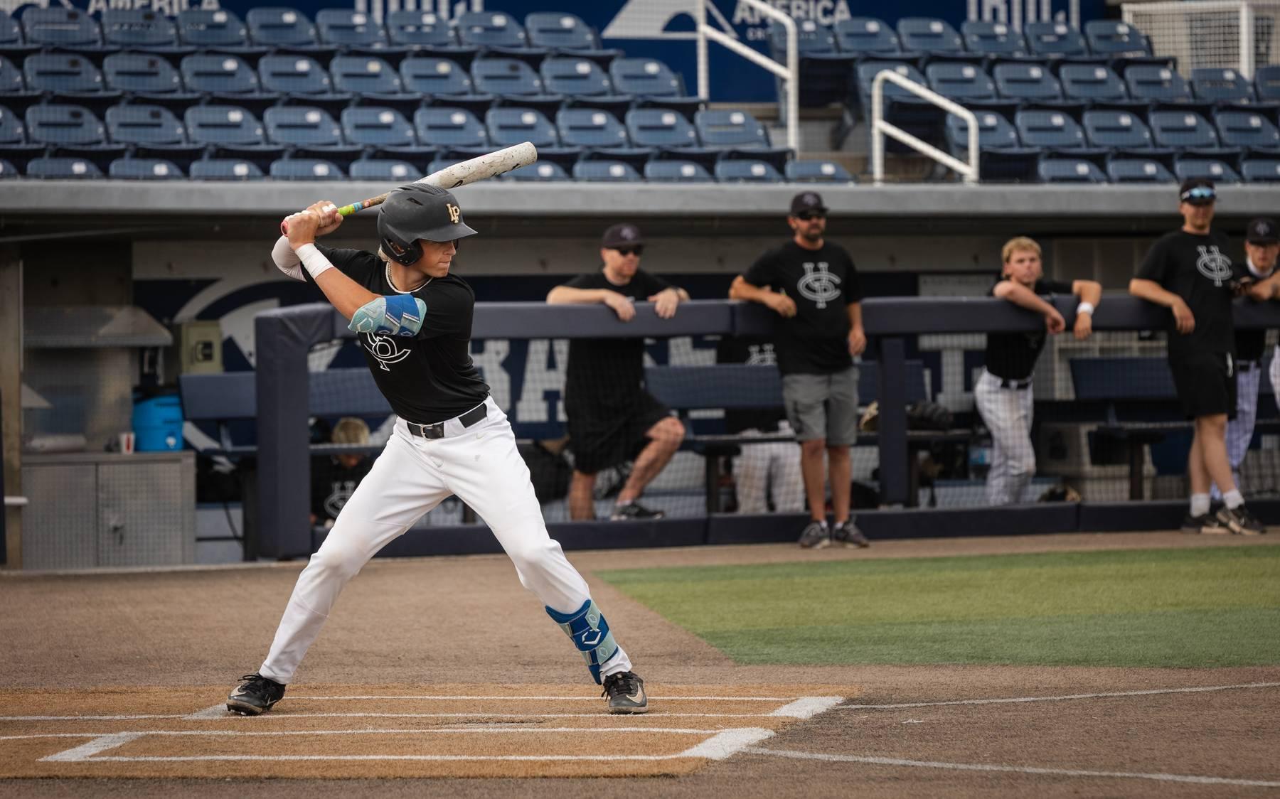 Utah CPL batter in the box